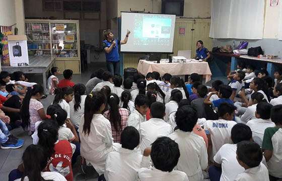 Intensa participación de comunidades originarias en los talleres preventivos de seguridad